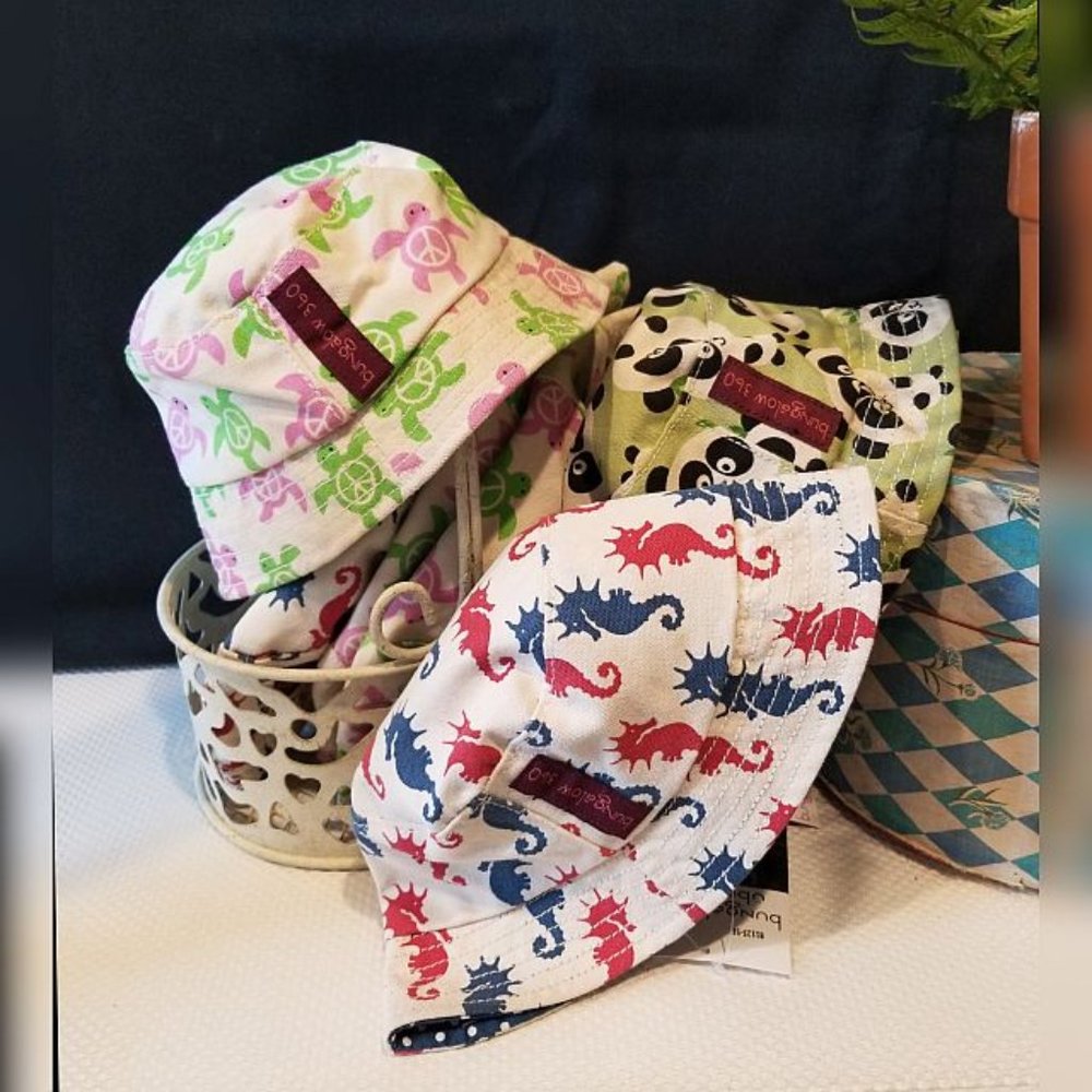 Bungalow 360 ~ Kid's Reversible Bucket Hats